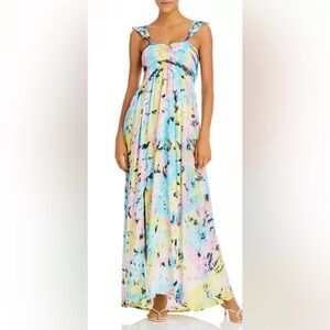 Tiare Hawaii Hollie Tie Dye Cover Up Maxi Dress | One Size | NWT | Retail $148